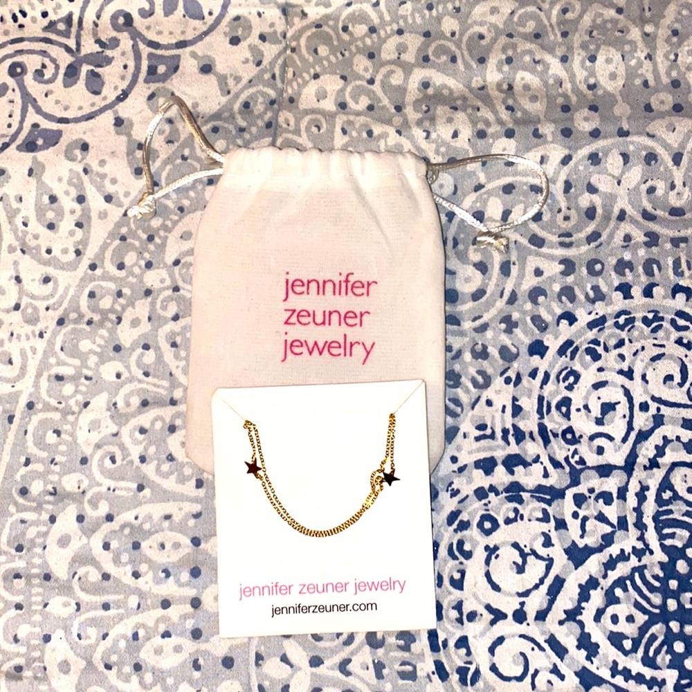 Jennifer Zeuner Star Double Necklace - NWT